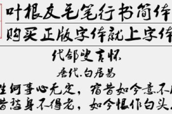 笔秀网字体下载,解锁个性化文字设计的无限可能
